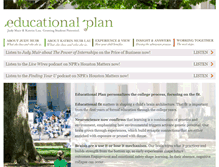 Tablet Screenshot of educationalplan.com